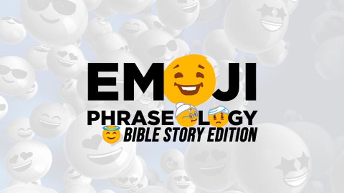 Emoji Phraseology - Bible Story Edition image number null